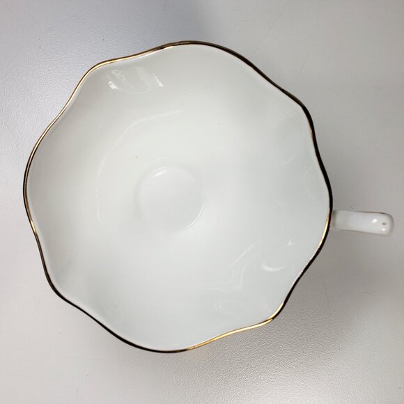 Vintage Salisbury English Bone China 3-piece Tea Trio Cobalt, Gold Trim - Picture 8 of 8